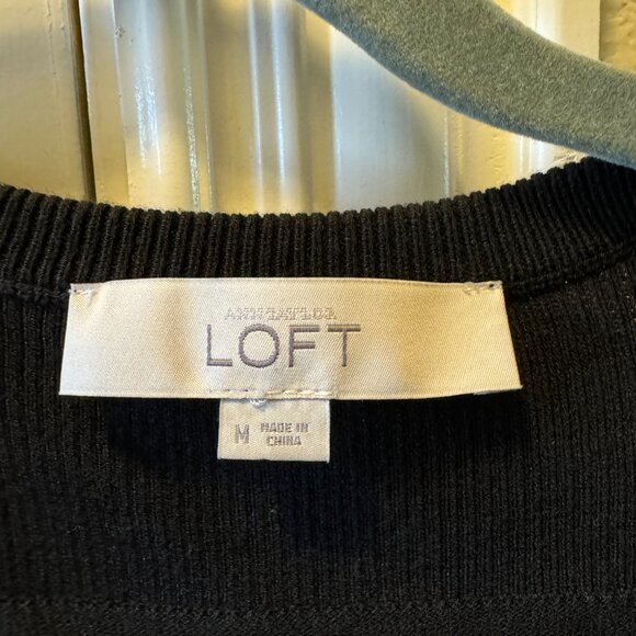 Loft cropped 3/4 sleeve shrug cardigan - Picture 2 of 3